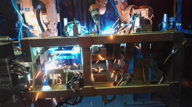 IRB1410-5/1.44焊接機器人變位機工作站